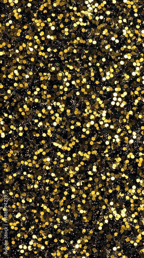 Golden and Black Glitter Texture Background: Luxurious Sparkle for Festive Designs Golden and Black Glitter Texture Background: Luxurious Sparkle for Festive Designs