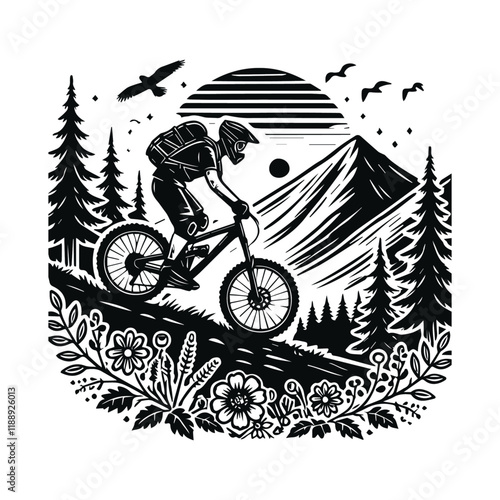 Riding the Edge Extreme Mountain Biking Trails