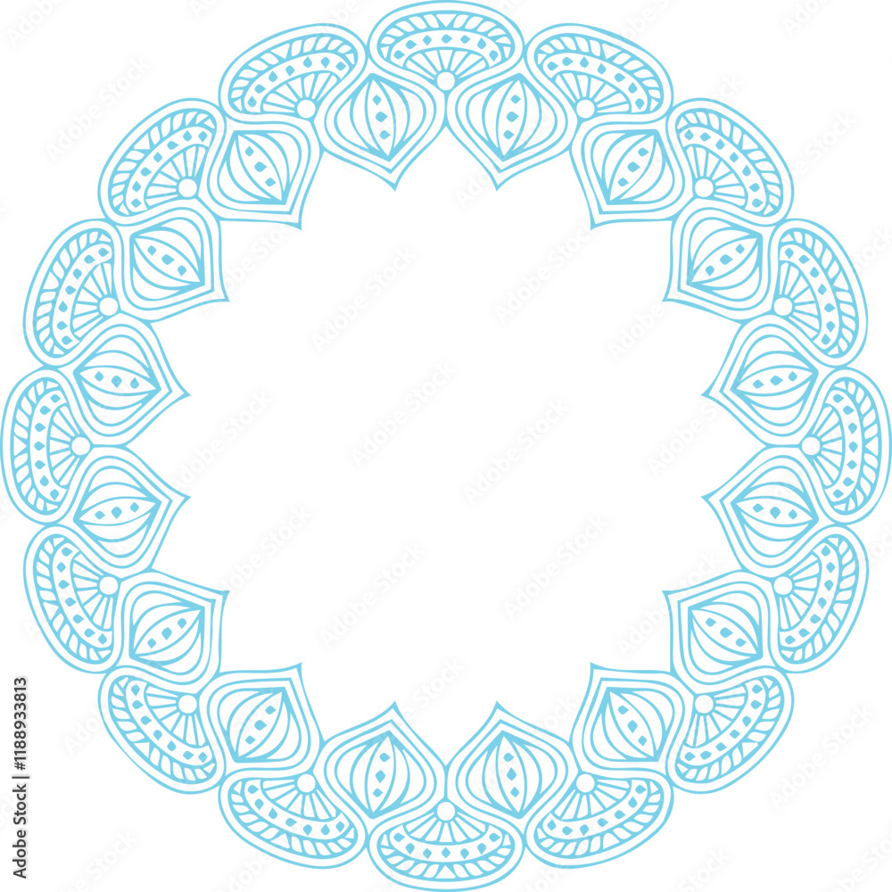 Beautiful flower art and mandala vector design Beautiful flower art and mandala vector design