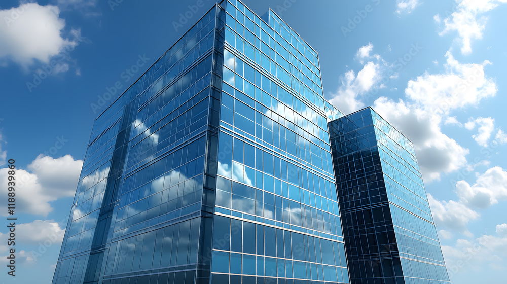 Obraz premium Tall office building