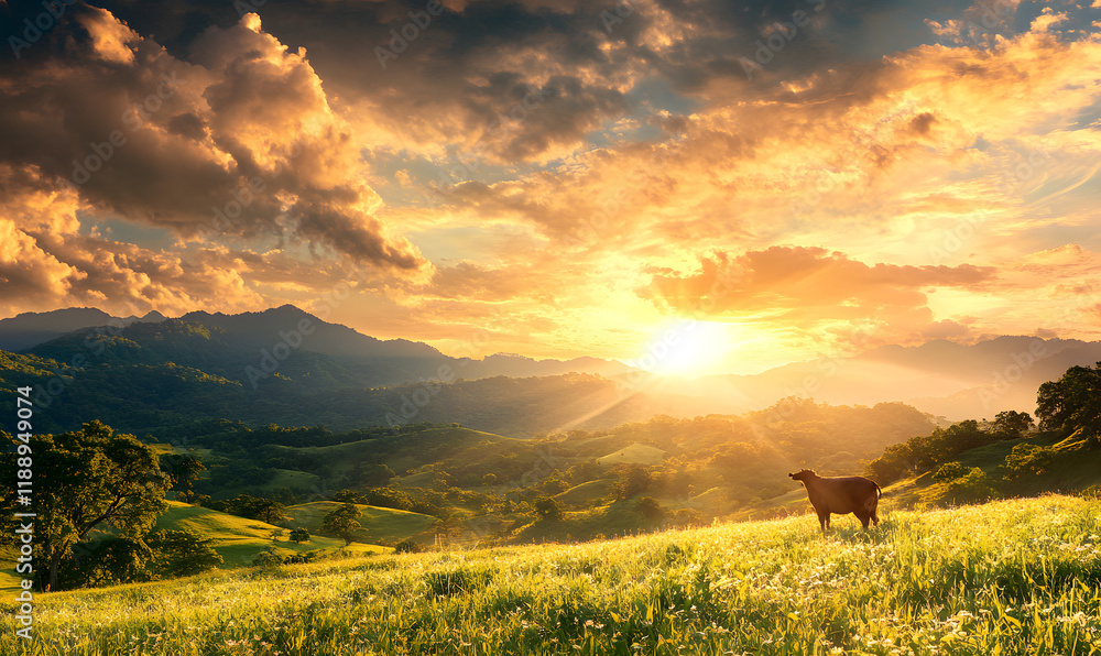 Obraz premium Picture of cute pig, pork, processed food, photograph or illustrator for advertising