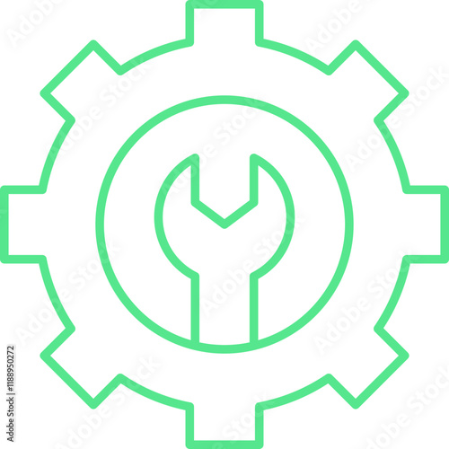 Repair icon single vector illustration photo