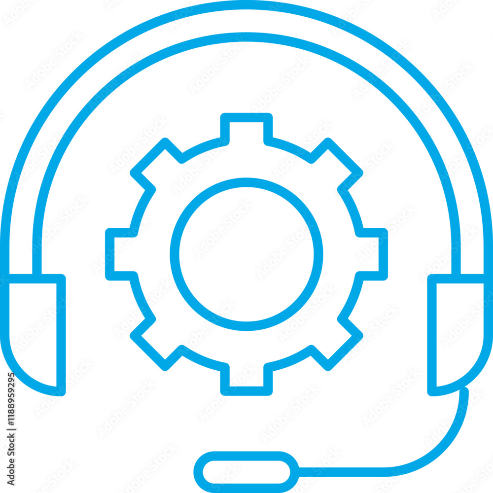 Technical Support icon single vector illustration Technical Support icon single vector illustration