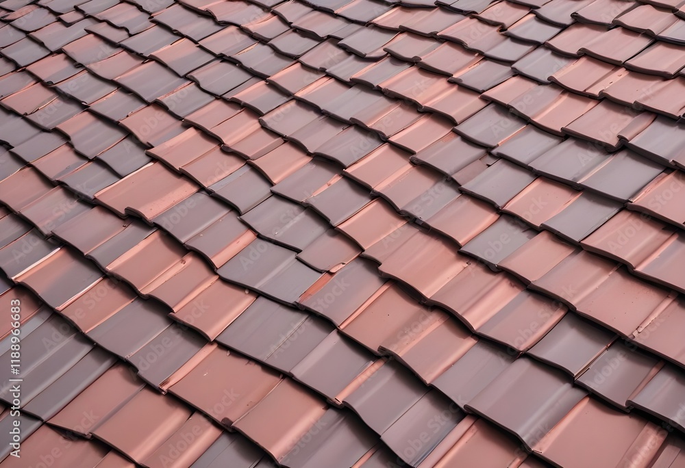 Close-up house roof with steel roofing sheet. Traditional metal shingle tiles. Gray modular tile effect roof panel. Profiled metallic corrugated pantile as clay or concrete slate. Building's covering
Close-up house roof with steel roofing sheet. Traditional metal shingle tiles. Gray modular tile effect roof panel. Profiled metallic corrugated pantile as clay or concrete slate. Building's covering