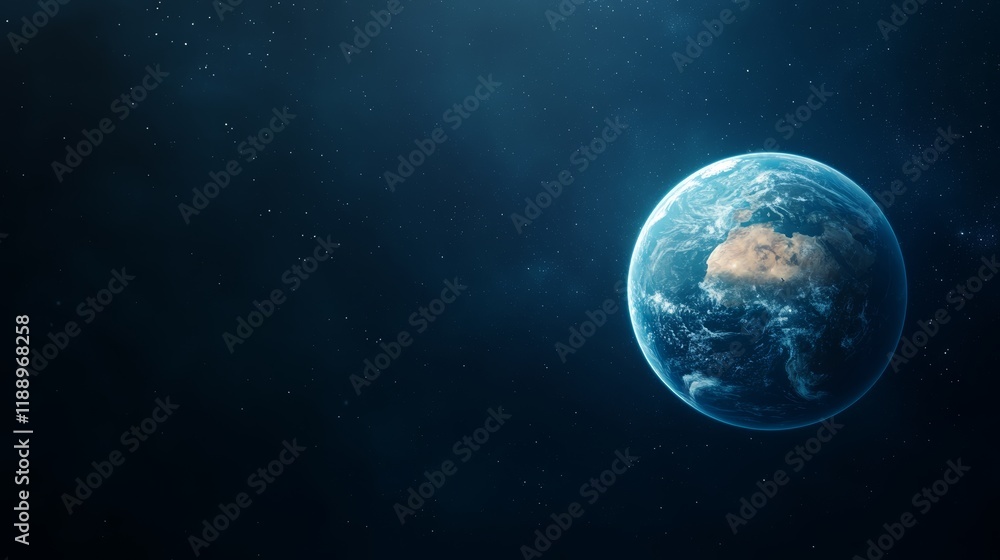 Blue Planet in the Cosmos: A Serene View of Earth from Space 12 Blue Planet in the Cosmos: A Serene View of Earth from Space 12