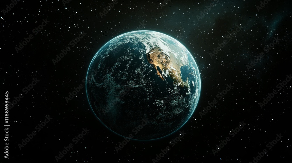 Blue Planet in the Cosmos: A Serene View of Earth from Space 2 Blue Planet in the Cosmos: A Serene View of Earth from Space 2