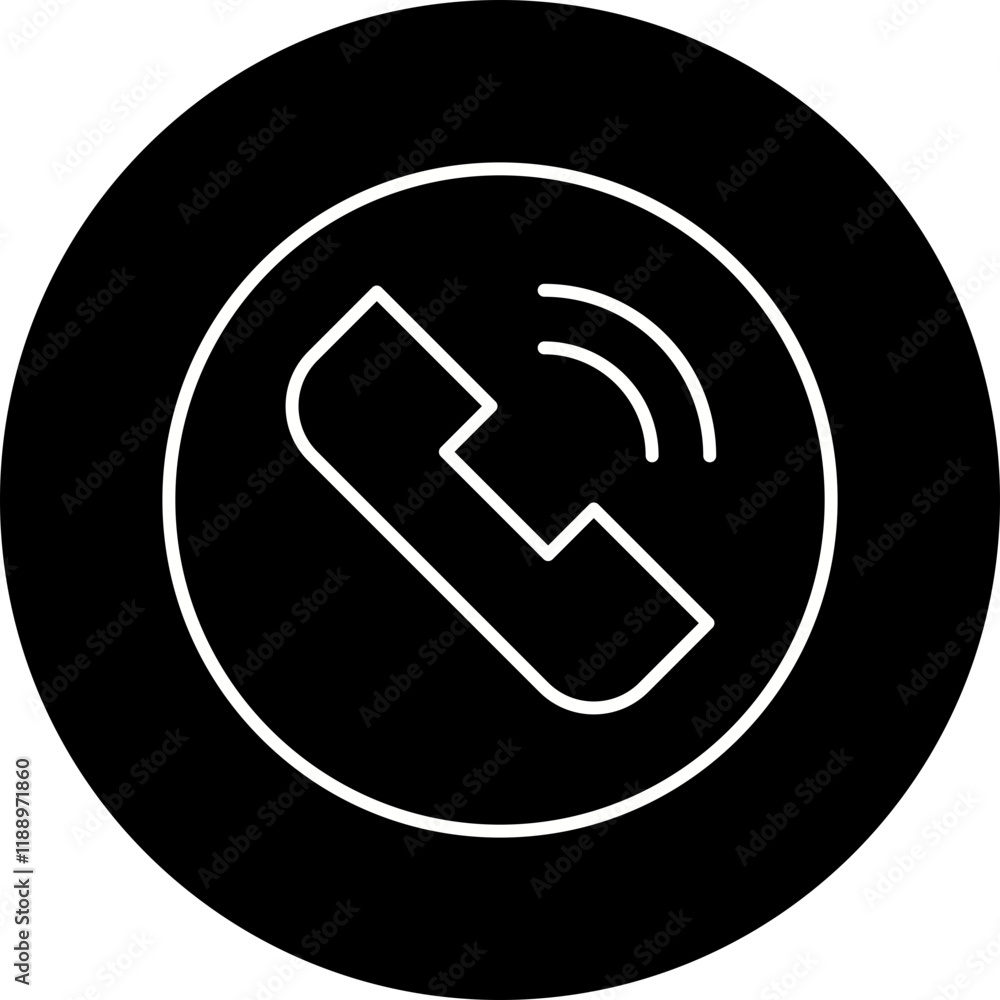 Phone Call icon single vector illustration Phone Call icon single vector illustration