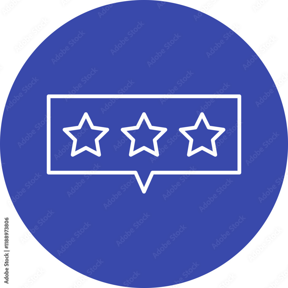 Review icon single vector illustration Review icon single vector illustration