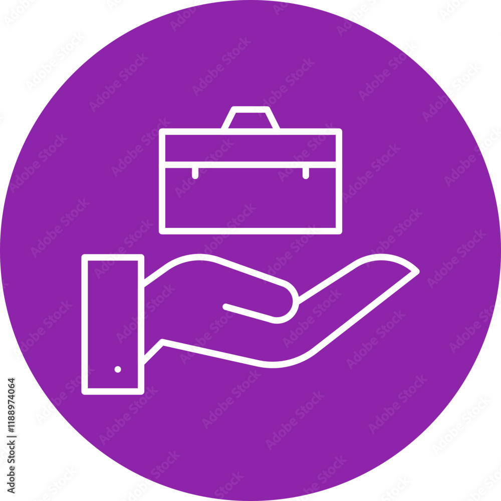 Business icon single vector illustration Business icon single vector illustration