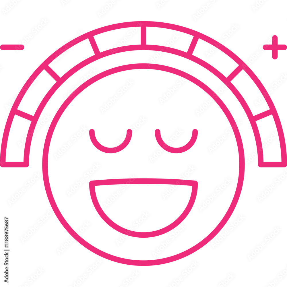 Attitude icon single vector illustration Attitude icon single vector illustration