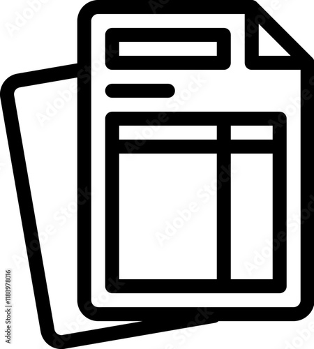 -_Spreadsheet, Excel, File, Data, Table line editable icon. Editable stroke. Vector illustration.