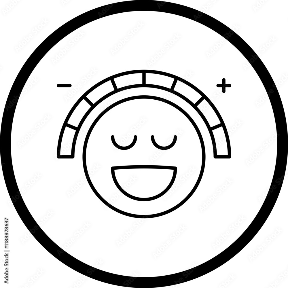 Attitude icon single vector illustration Attitude icon single vector illustration