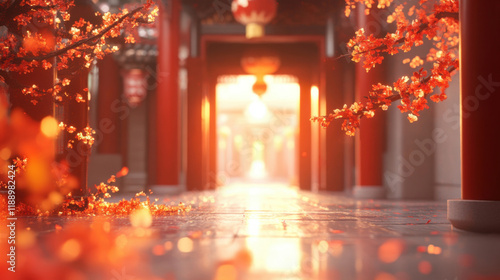 Wallpaper Mural Lantern Night View of New Spring Ancient Town Torontodigital.ca