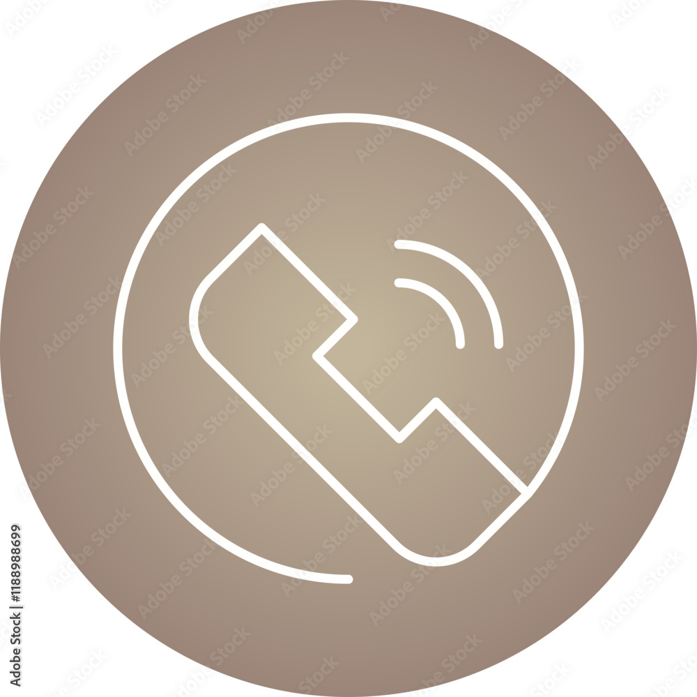 Contact Us icon single vector illustration Contact Us icon single vector illustration