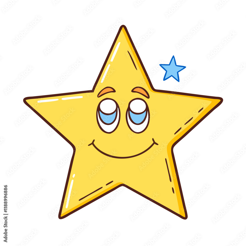 smiling star vector icon, smiling star vector illustration - simple illustration of smiling star, perfect for logos,and smiling star -themed designs. smiling star vector icon, smiling star vector illustration - simple illustration of smiling star, perfect for logos,and smiling star -themed designs.
