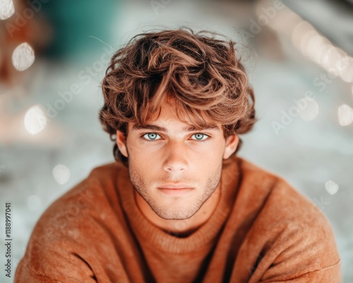 Classic Senior Portrait Photography Timeless Studio Pose, Neutral Background A sophisticated and elegant senior picture capturing the essence of youth Traditional senior portrait with a classic pose