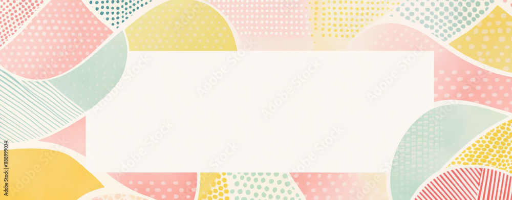 Colorful geometric shapes with pastel tones Colorful geometric shapes with pastel tones