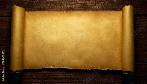 Obraz na płótnie old paper scroll ready for text w salonie