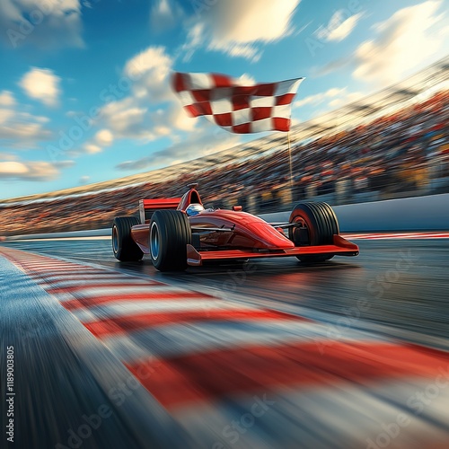 Exciting formula racing event grand prix circuit sports photography outdoor environment dynamic perspective photo