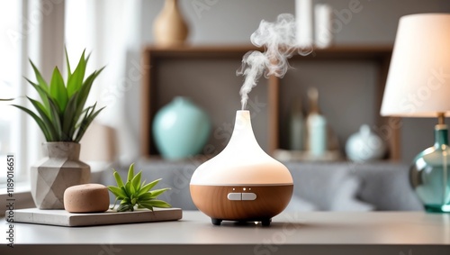 Wallpaper Mural Aroma lamp on table  Torontodigital.ca