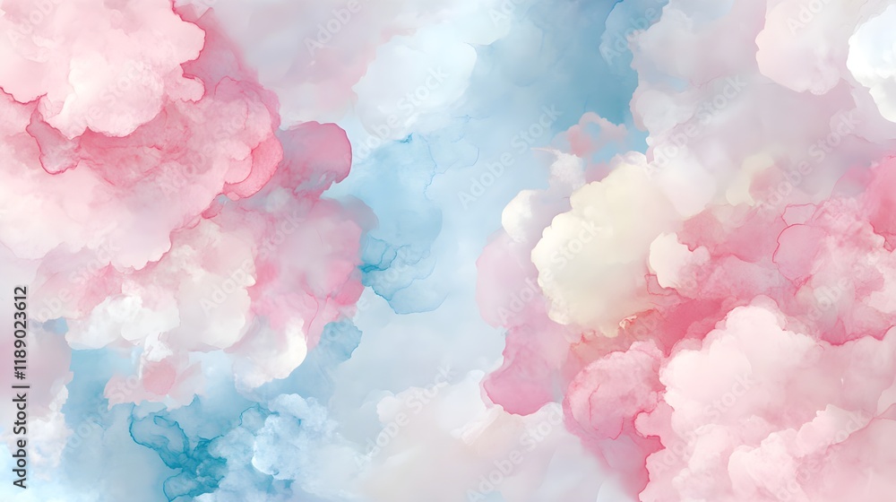 Fototapeta premium Calming Pastel Pink Wave Texture in High-Quality Photorealistic Form