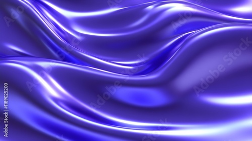 Wallpaper Mural Smooth Aquatic Wave Pattern in Various Shades of Blue Tones Torontodigital.ca