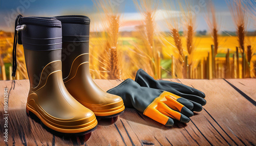 special dielectric rubber boots and gloves designed to work with high voltage high voltage protective insulating shoes