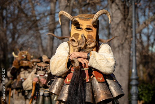 Masquerade festival in Sofia, Bulgaria
