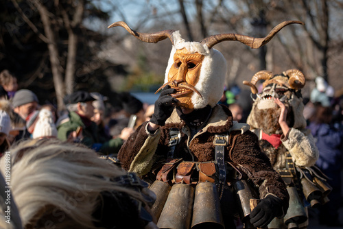 Masquerade festival in Sofia, Bulgaria
