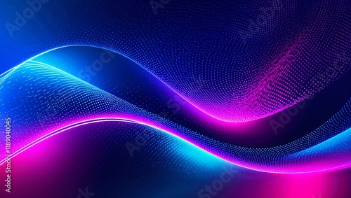 blue gradient abstract background with lines