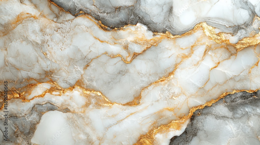 Abstract Background - White Marble with Gold Veins Texture Abstract Background - White Marble with Gold Veins Texture