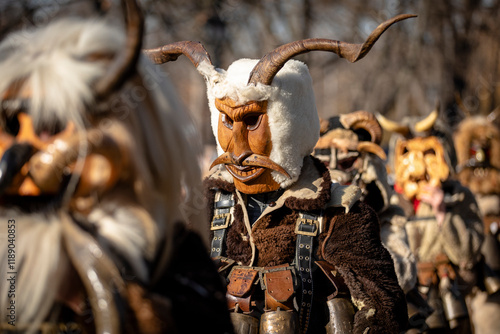 Masquerade festival in Sofia, Bulgaria