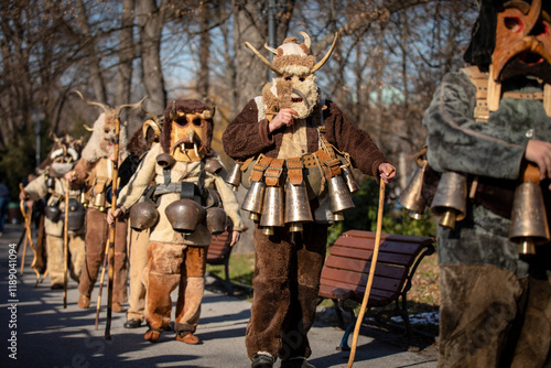 Masquerade festival in Sofia, Bulgaria