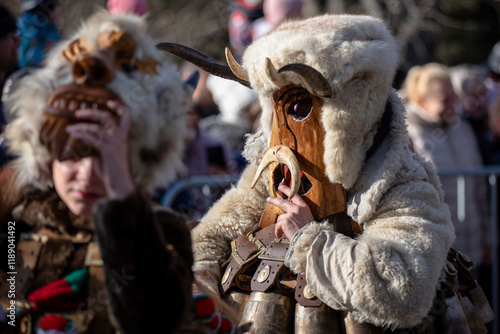 Masquerade festival in Sofia, Bulgaria