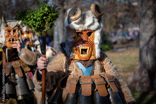 Masquerade festival in Sofia, Bulgaria