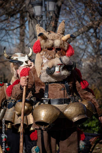 Masquerade festival in Sofia, Bulgaria