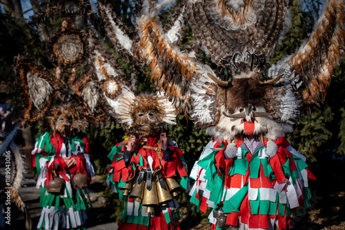 Masquerade festival in Sofia, Bulgaria