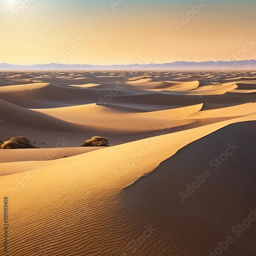 sand dunes in the desert
