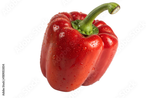 Pimiento rojo aislado
