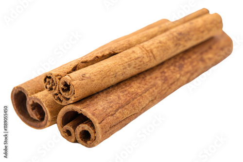 Barras de canela aisladas