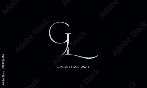 LG, GL, L, G abstract letters logo monogram