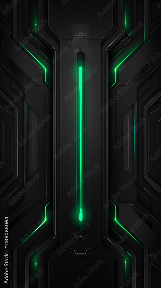 Futuristic sci-fi glowing green tech background
Futuristic sci-fi glowing green tech background