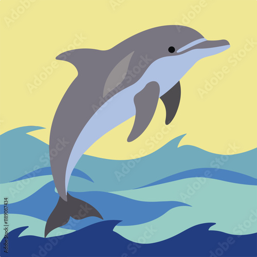 vector dolphin art free download photo