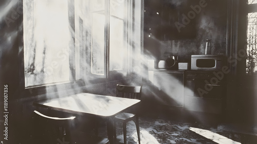 An original Polaroid picture.