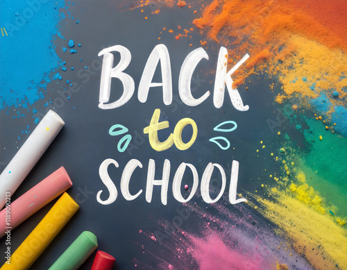 back to school background photo