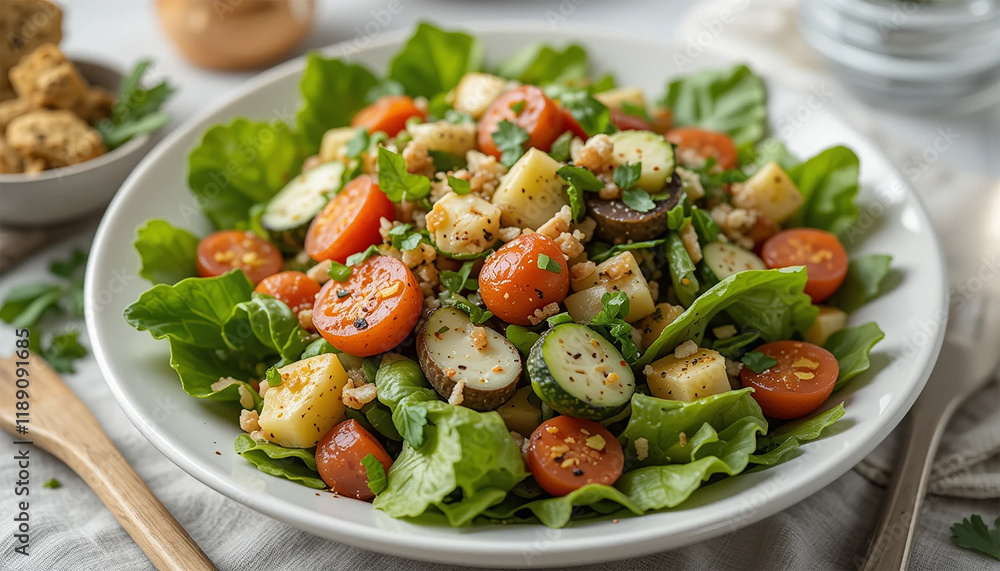 Delicious Vegetable Salad for Keto Diet – Fresh, Healthy, Low-Carb Meal Idea. Delicious Vegetable Salad for Keto Diet – Fresh, Healthy, Low-Carb Meal Idea.