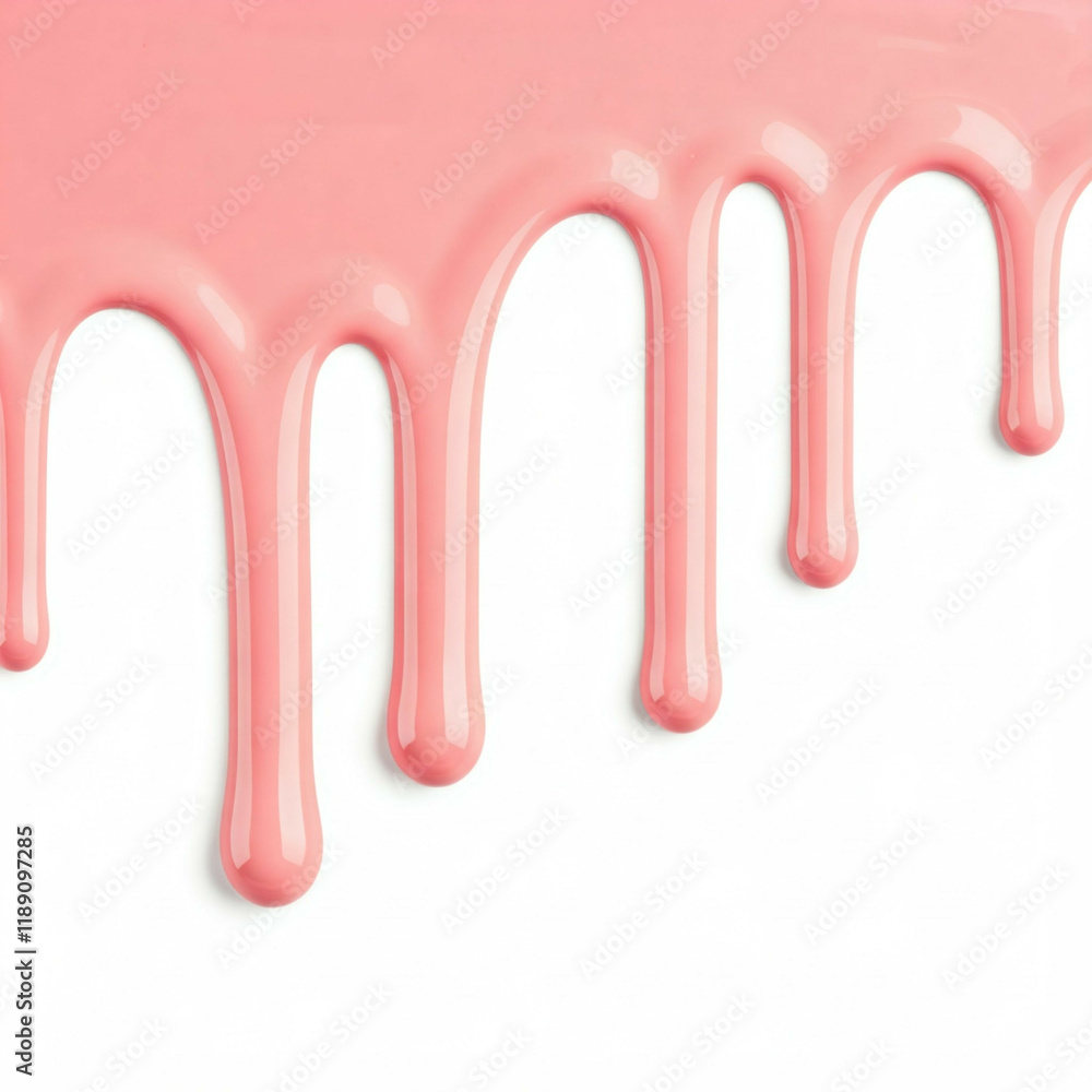 pink liquid dripping on white background abstract design texture pink liquid dripping on white background abstract design texture