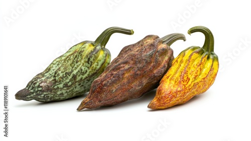 Wallpaper Mural three gourds on white background Torontodigital.ca