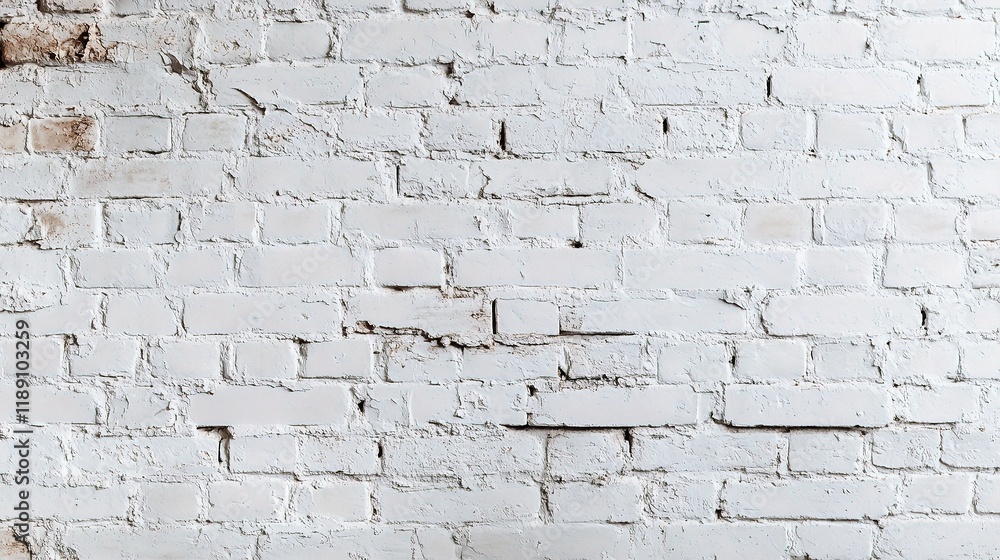 Old White Brick Wall Interior Background for Stylish Decor Old White Brick Wall Interior Background for Stylish Decor
