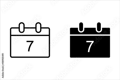 Calendar icons collection 1, 2, 3, 4, 5, 6, 7, 8, 9, 10, 11, 12, 13, 14, 15, 16, 17, 18, 19, 20, 21, 22, 23, 24, 25, 26, 27, 28, 29, 30. All days of yea. Vector illustration